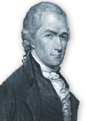 <p>Proposed chartering a national bank, assuming state debts, and promoting commerce and manufacturing.</p>