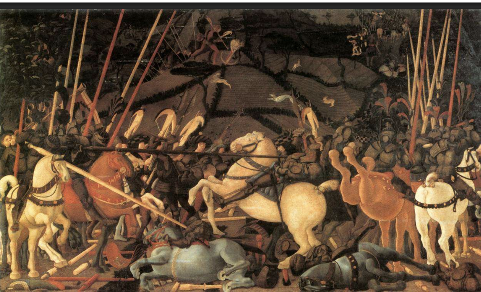 <p>Battle of San Romano</p>
