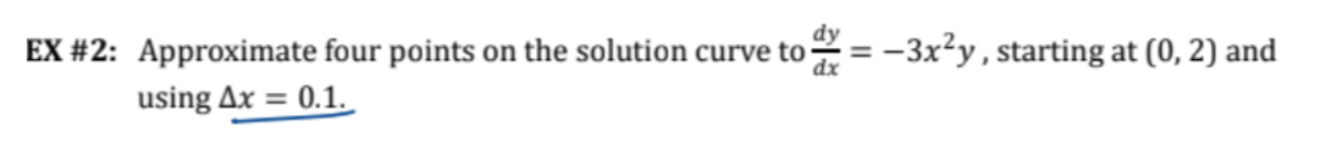 <p>How do you do Euler’s method? </p>