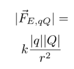 <p>The force, called “electrostatic force,” between two charged</p><p>point particles at rest. Coulomb’s Law assumes the charges are point charges and</p><p>therefore do not take up space.</p>