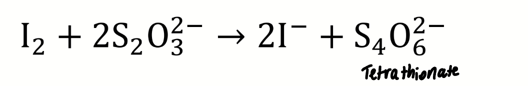 <p>what are the reduction half-reactions</p>