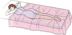 <p>Position of lying on the anterior surface of the body.</p>
