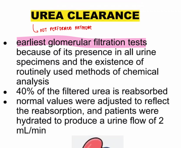 <p><strong>Urea Clearance</strong></p>
