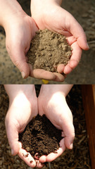 <p>The ground or soil outside.</p>