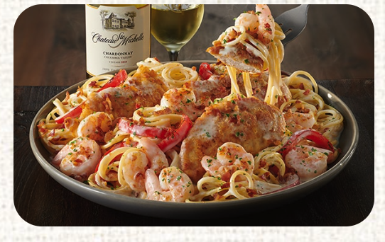 <p>Chicken & Shrimp Carbonara</p>