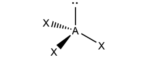 <p>What is the molecular geometry and formula of this molecule?</p>