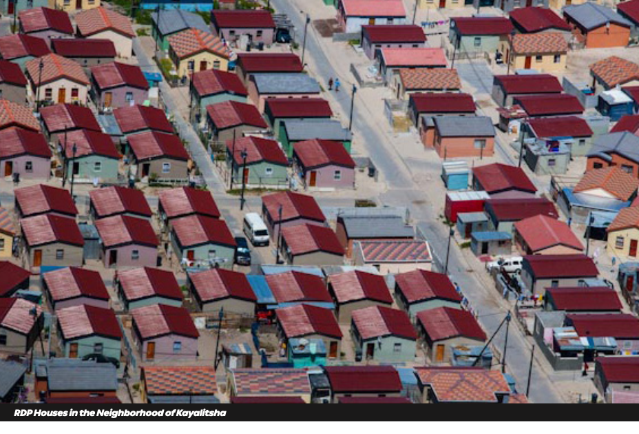<p>Development through distribution→ describes the shift from simply providing housing toward creating sustainable human settlements. The breaking new ground BNG policy of 2004 promotes access to infrastructure, amenities, social and economic facilities, different tenure options and diverse housing types</p>