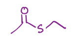 <p>Carboxylic acid to thioester</p>
