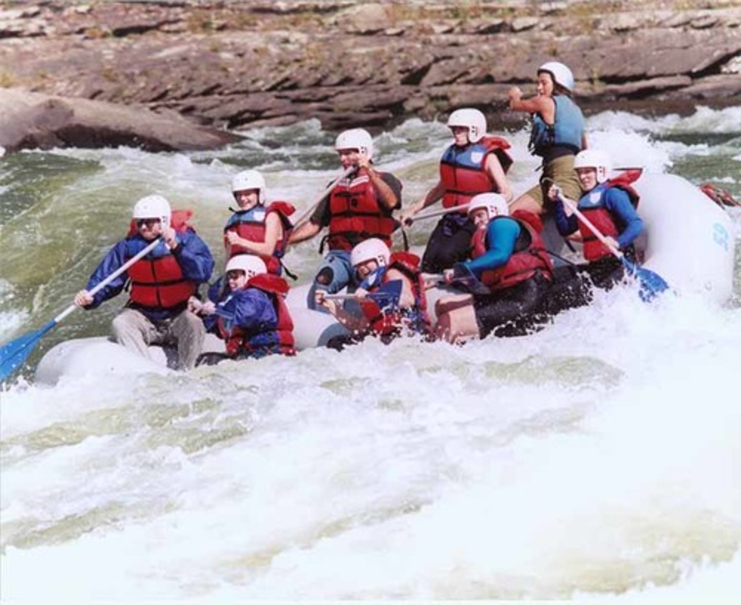 <p>to go rafting, I have been rafting</p>