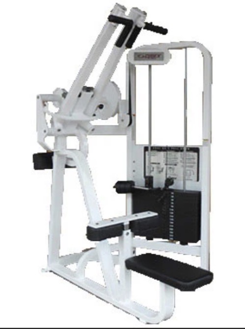 <p>Dual axis pull down target muscle and joint action</p>