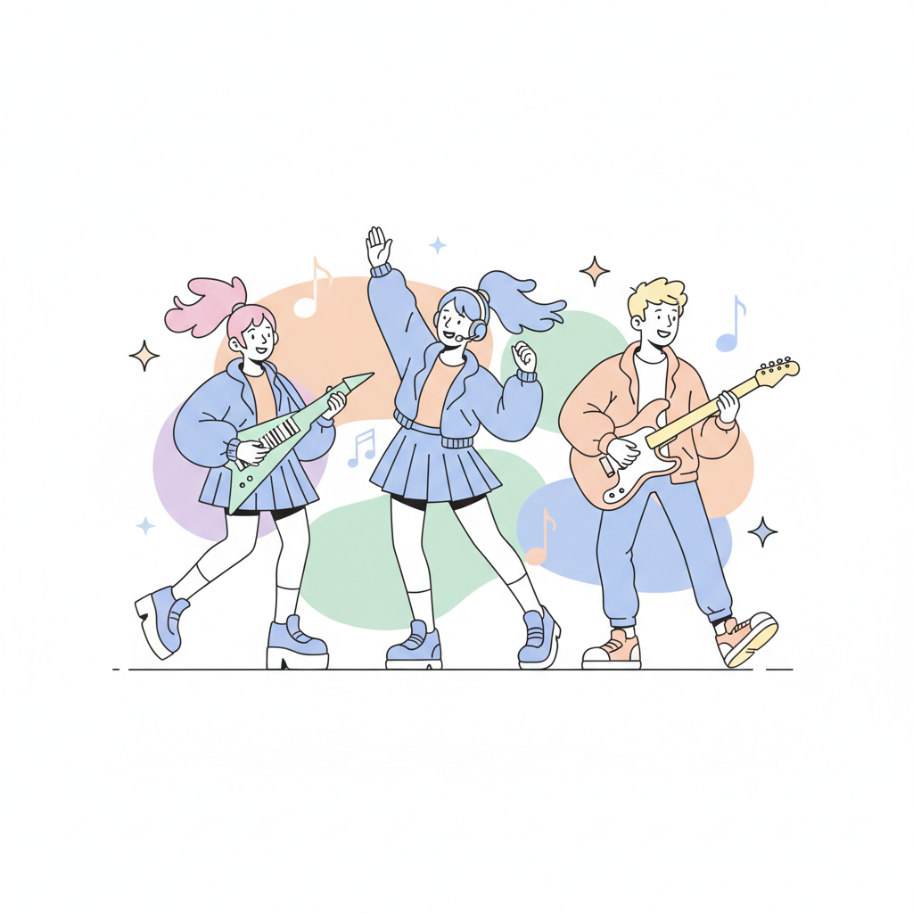 <p>Jpop (nhạc Nhật)<br><br>Jポップをききます。</p>