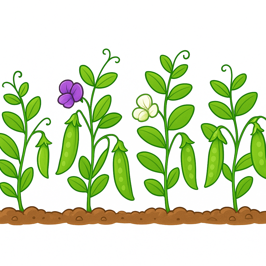 <p>The organisms Gregor Mendel used because they produce seeds quickly and have easy to trace traits.</p>
