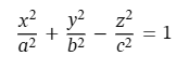 <p>What qudratic surface does this equation represent?</p>