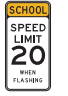 <p>Begin School Zone: </p>