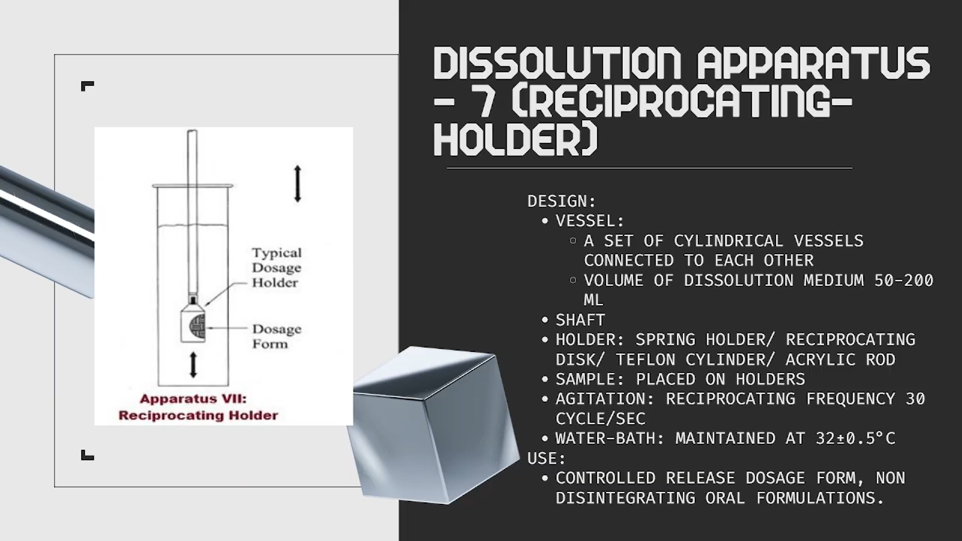 <p><strong><u>TYPE 7 — RECIPROCATING-HOLDER</u>:</strong></p>