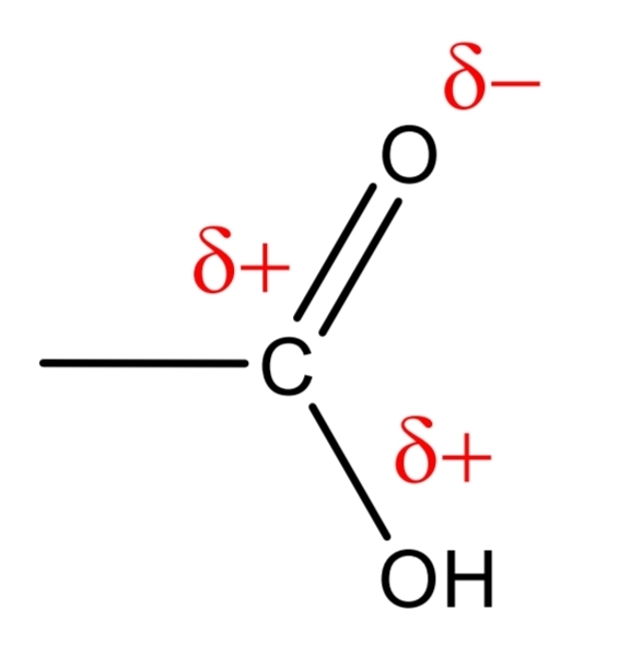 <p>=O and –OH group influences each other:</p><p class="is-empty is-editor-empty has-focus">• =O it does not show the properties typical of aldehydes</p><p class="is-empty is-editor-empty has-focus">• -OH it dissociates much more</p>