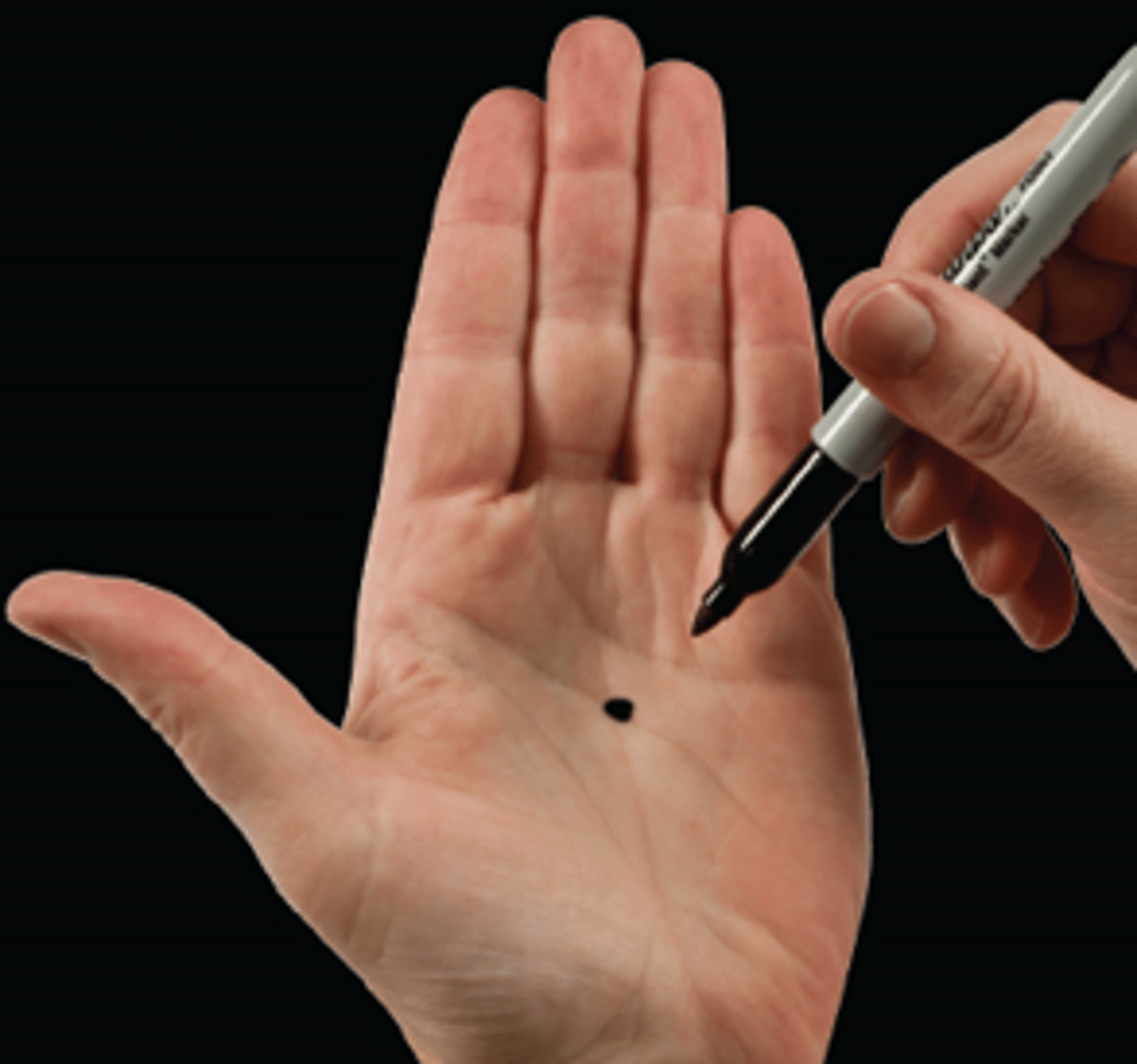 <p>What is the test used for proprioception and testing your pressure sensors?</p>