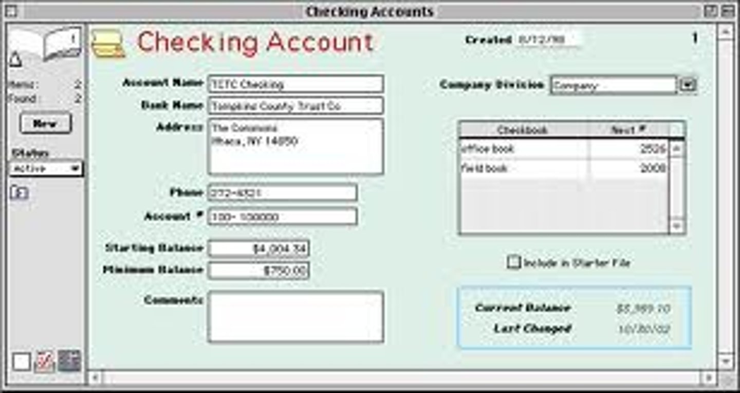 <p>account - /əˈkaʊnt/ [c]</p>