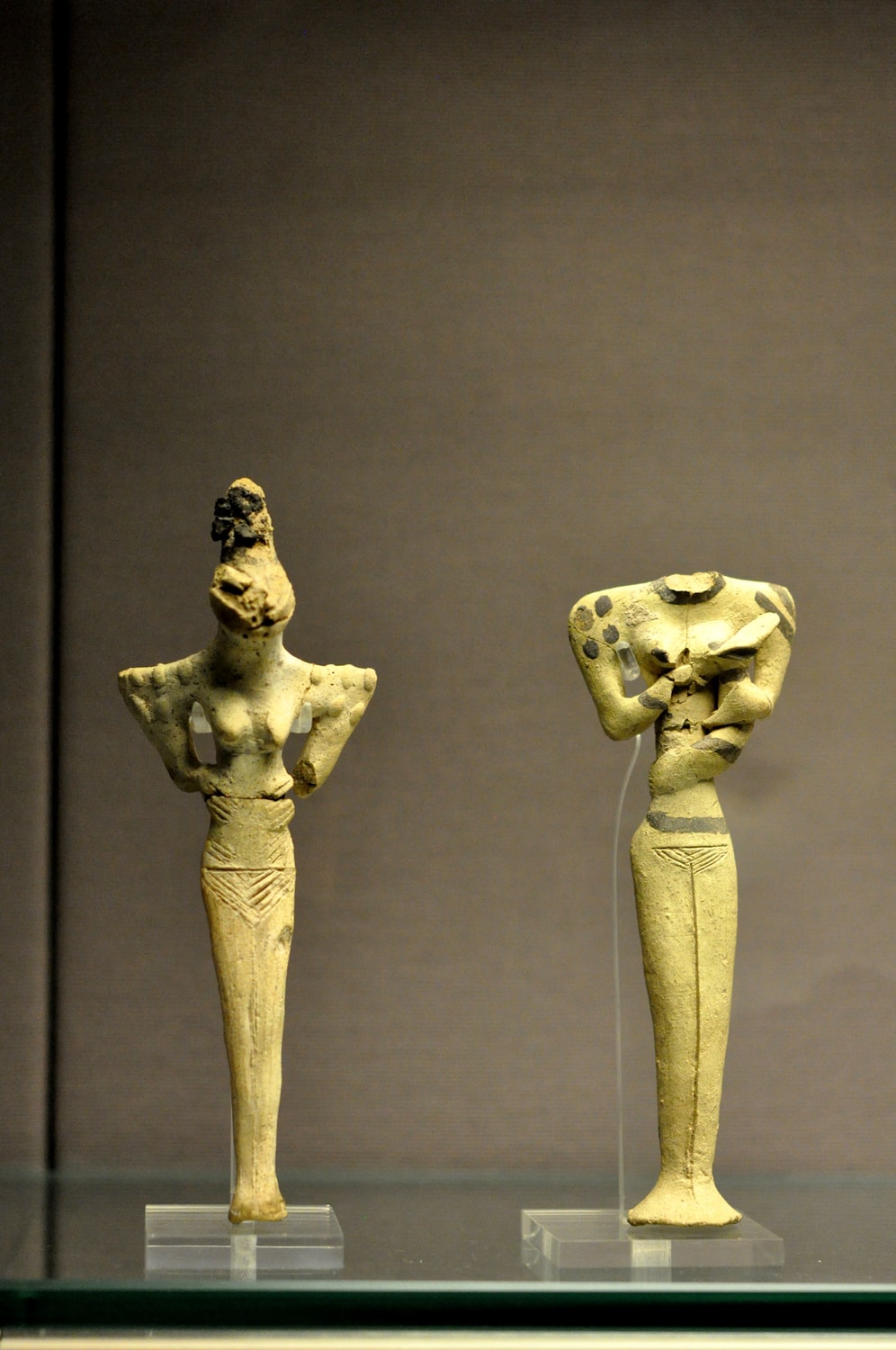 <p>Ubaid culture votive figurine</p>