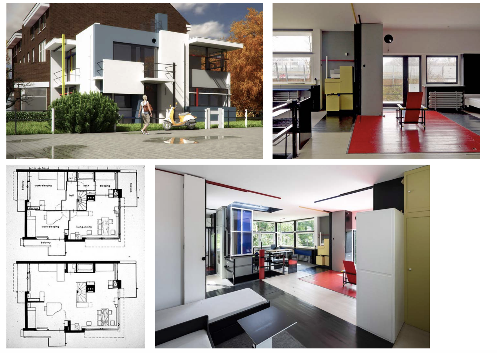 <p>11) Gerrit Rietveld, Schröder House, Utrecht, Netherlands, 1924</p>