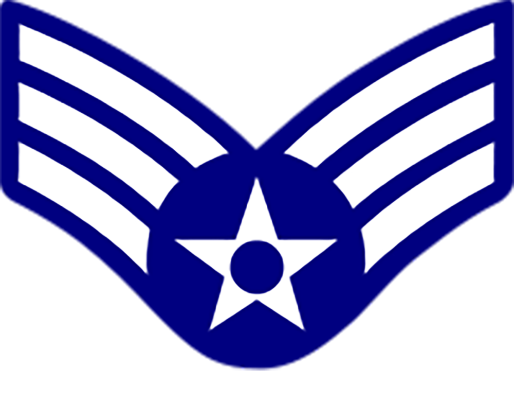 <p>What is the E4 Air Force title and acronym?</p>