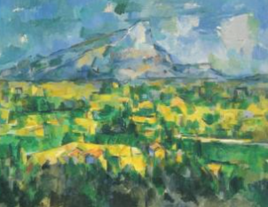 <p>Paul Cezanne, Mont Sainte-Victoire, 1904-1906</p>