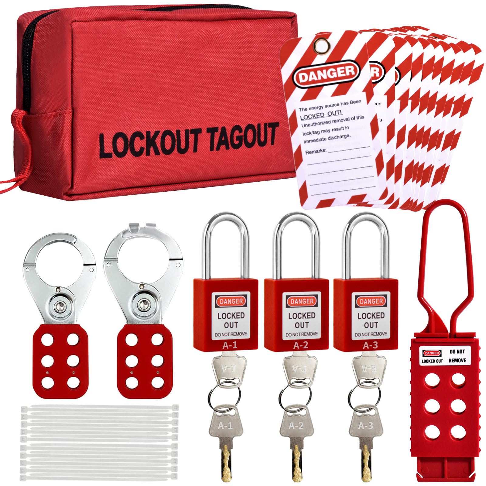 <p>Lockout tag </p>