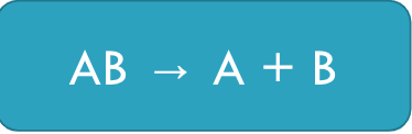 <ul><li><p><span style="background-color: transparent; font-family: "Twentieth Century", sans-serif;">Chemical reaction in which a substance is broken down into two or more simple substances</span></p></li><li><p><span style="background-color: transparent; font-family: "Twentieth Century", sans-serif;">Generally why so <strong>explosive</strong></span></p><ul><li><p><span style="background-color: transparent; font-family: "Twentieth Century", sans-serif;">i.e. TNT is a decomposition</span></p></li></ul></li><li><p><span style="background-color: transparent; font-family: "Twentieth Century", sans-serif;">Like breaking apart a puzzle</span></p></li></ul><p></p>