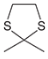 <p>Cyclic Thioacetal Formation</p>