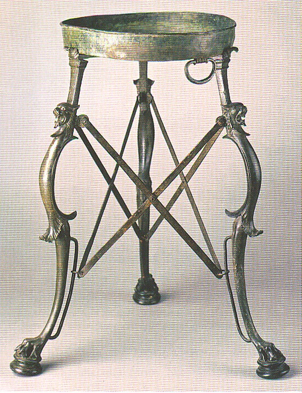<p>The Background of</p><p><em>Roman Brazier</em></p><p>1<sup>st</sup> century C.E., bronze</p>