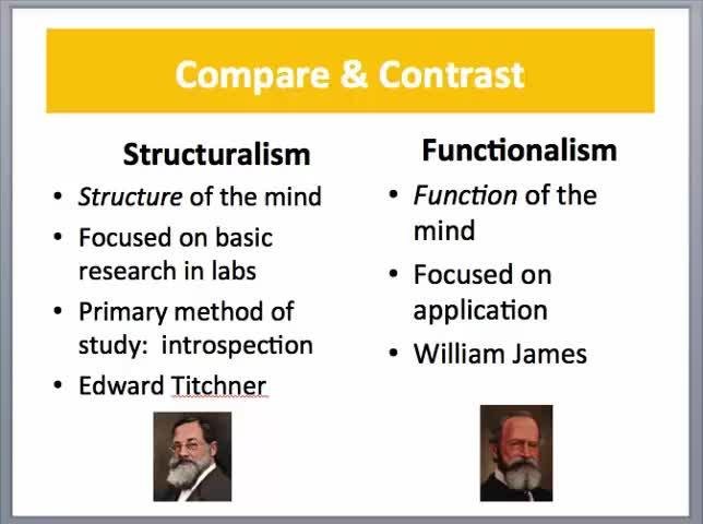<p>An early approach promoted by Wundt and Titchener that sought to analyze consciousness into its basic elements and investigate how those elements are related to answer 'what is the mind?'</p>