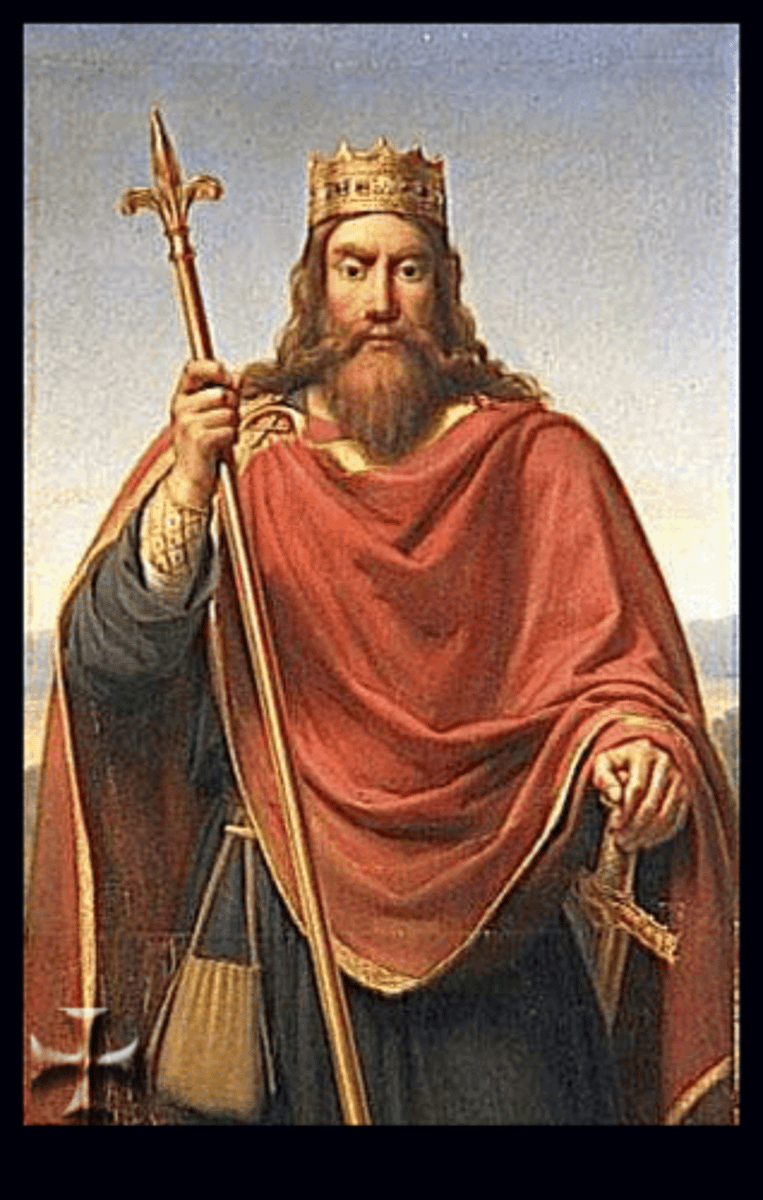 <p>The 1st King of the Franks that became a Catholic christian in the 480's AD</p>