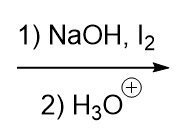 <p>Haloform reaction</p>