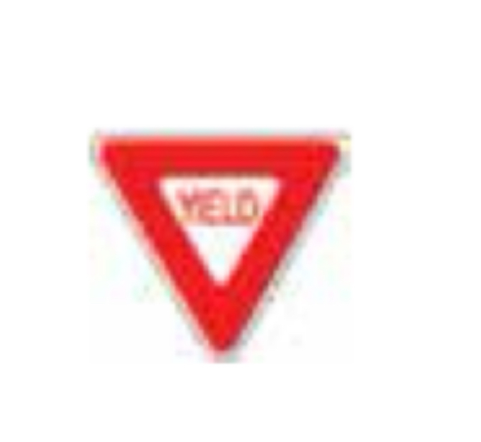 <p><span><span>Red YIELD Sign</span></span></p>