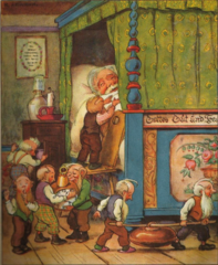 <p>Farmhand Ruprecht is tired and wants to sleep.</p>