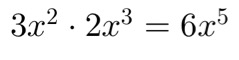 <p>When terms have coefficients AND variables with exponents, what do you do? Ex:</p><img src="blob:file:///b238bb45-0a45-4cd6-b73e-18bd510fe88a"><p></p>