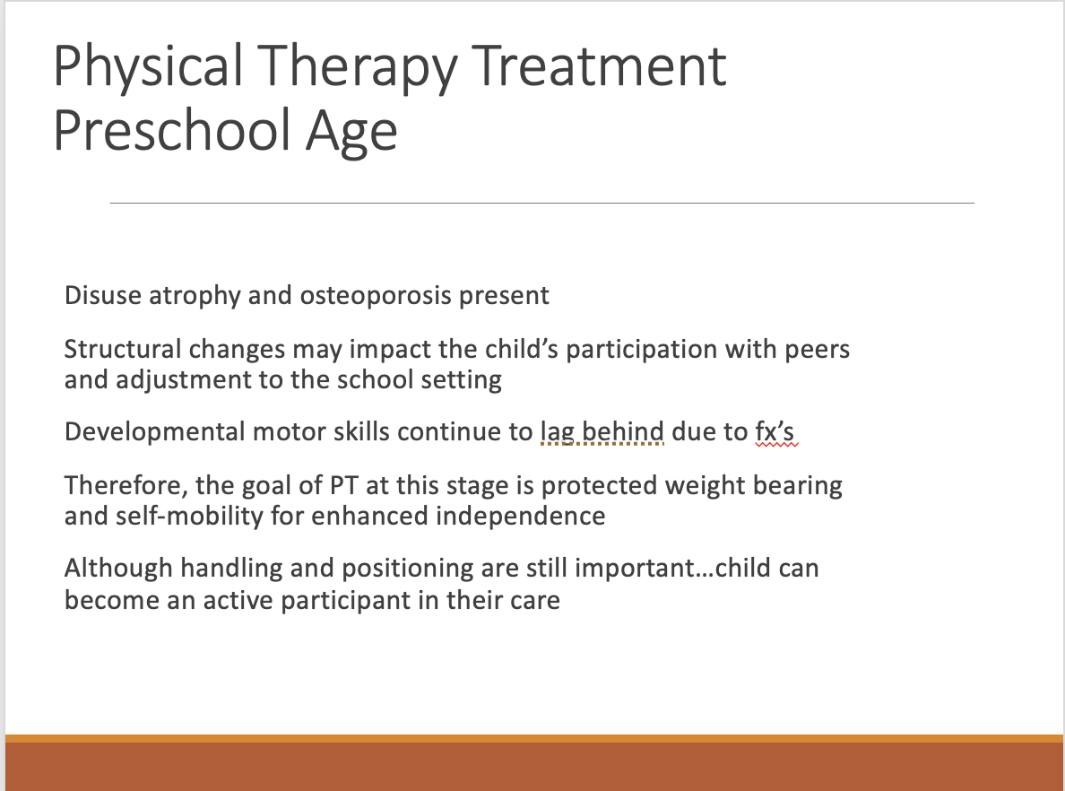 <p><span>Protected weightbearing is key – we want them to function, we want them to be safe</span></p><p style="text-align: left;"><span>We want them to be active – but be mindful for safety</span></p>