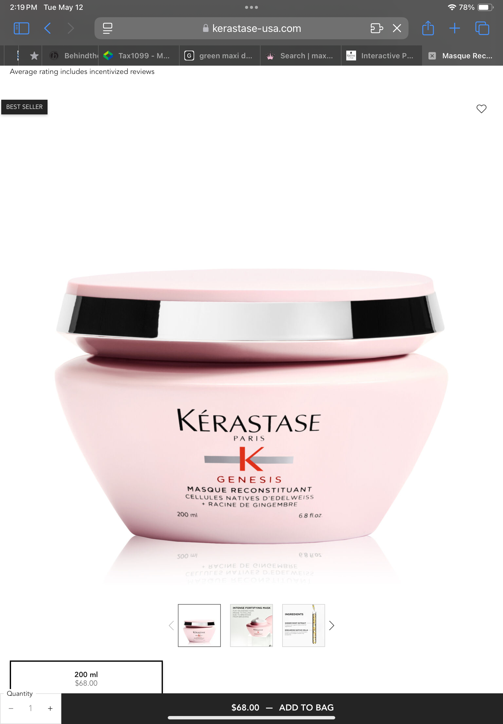 <p><br>GENESIS MASQUE RECONSTITUANT HAIR MASK</p>