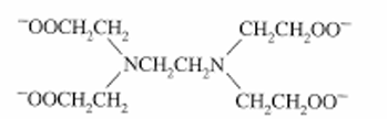 <p>- hexadentate</p><p>- abbreviation = EDTA</p><p></p>