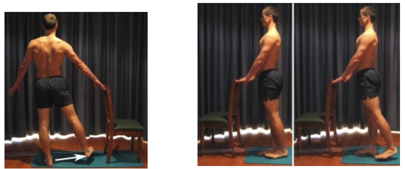 <ul><li><p>3 way SLR’s — yes… but are they functional? </p></li><li><p>standing impulse drills for extension, abduction, and flexion </p></li><li><p>hip ER exercises — T-band — multiple ways </p></li></ul><p></p>