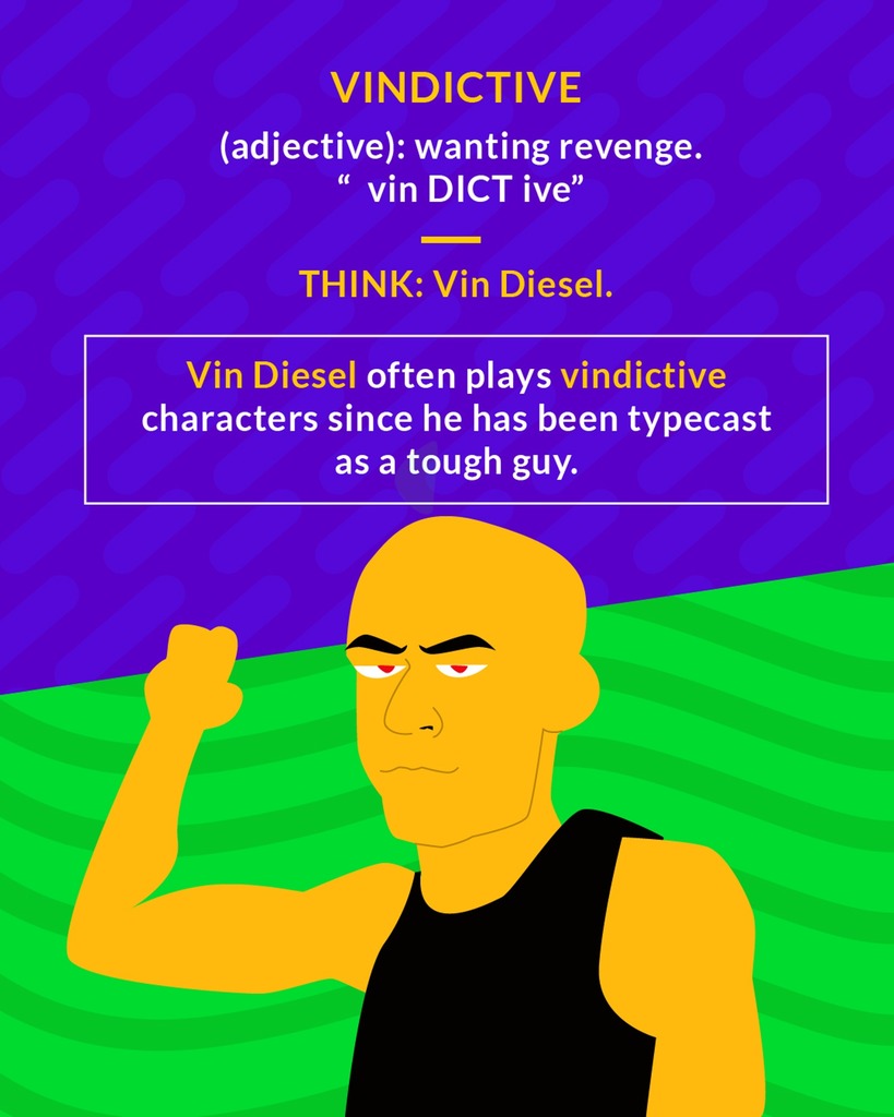 <p>seeking revenge</p>