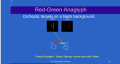 <p>Can a R/G Anaglyph use a black background instead of white?</p>