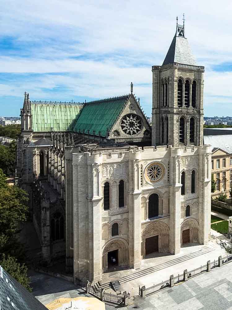 <p>Abbey church of Saint-Denis</p>