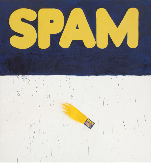 <p>Edward Ruscha, Actual Size, 1962</p>