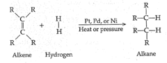 <p>syn addition of H and H across the alkene</p>
