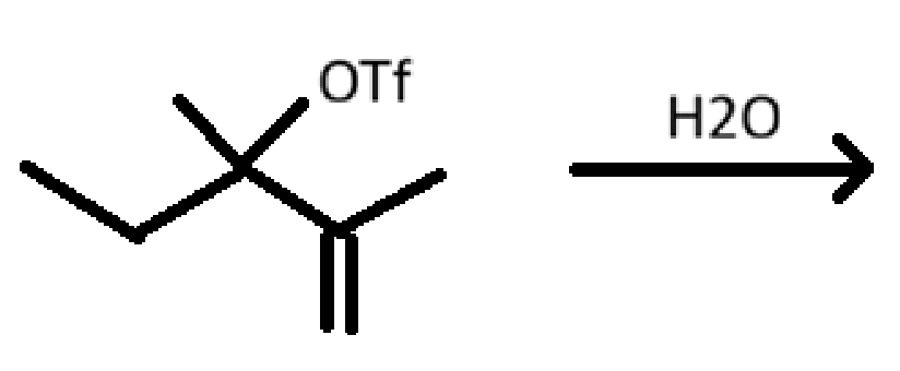<p>draw all possible products (major &amp; minor)</p>