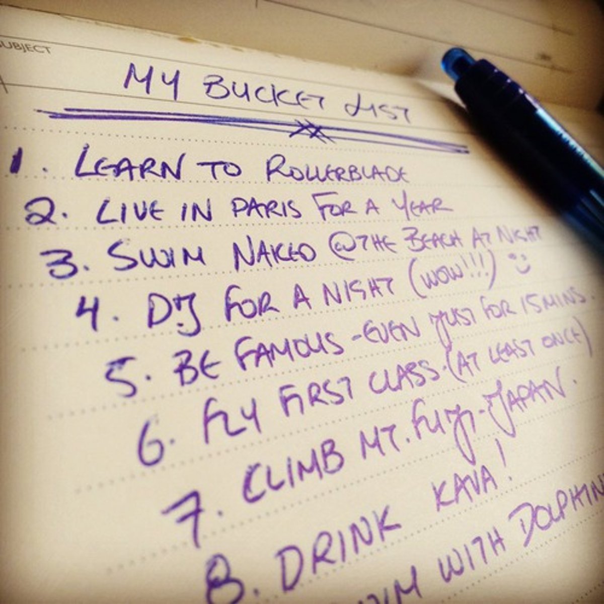<p>a list</p>