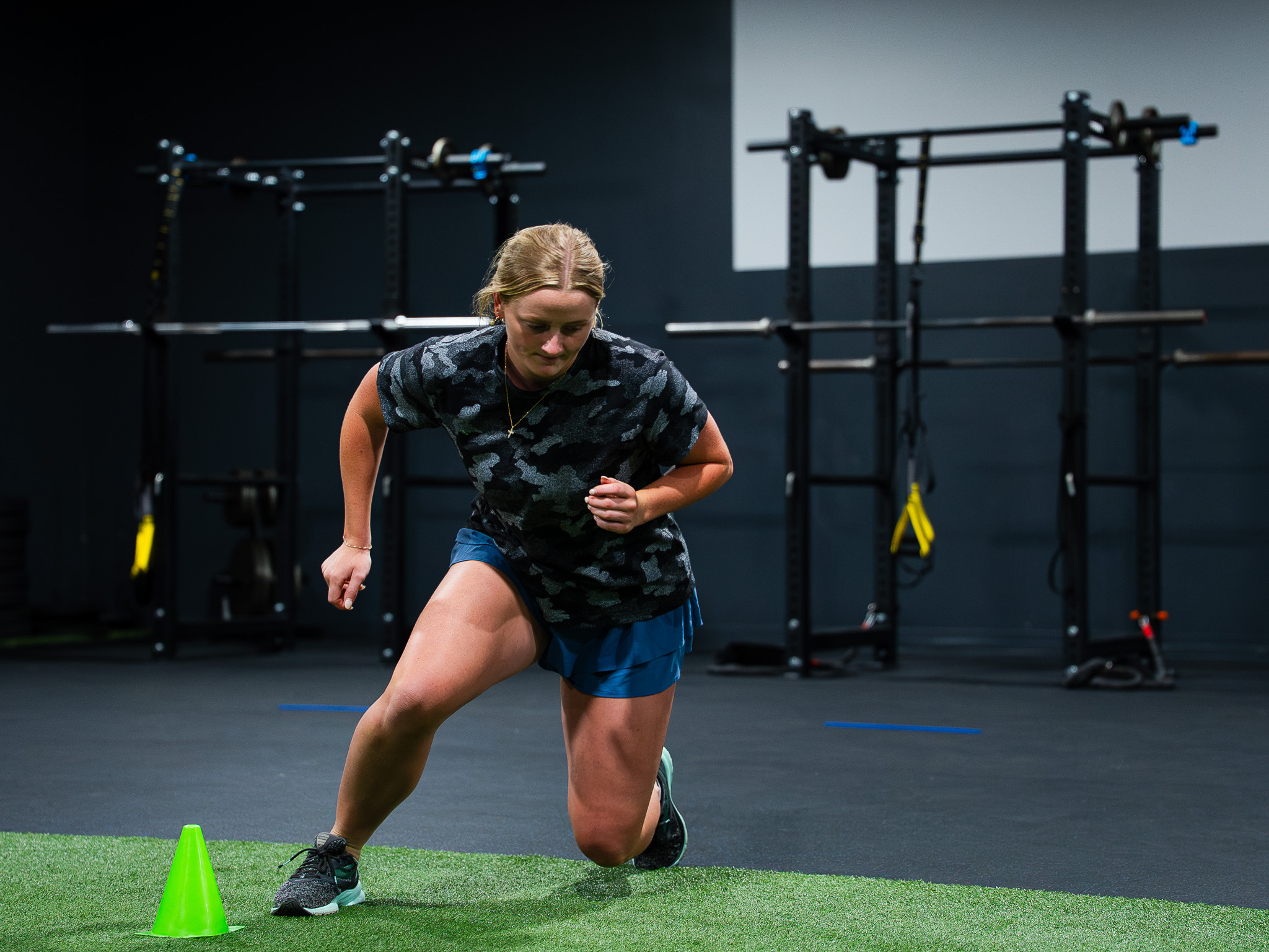 <p>The period when an athlete applies force to the ground to accelerate their momentum in a direction. (Positive horizontal force)</p>