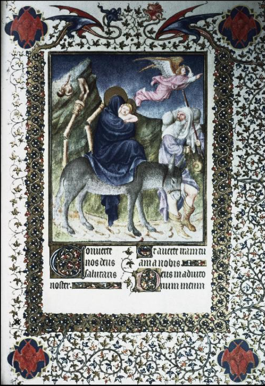 <p>Limbourg Brothers, Belles Heures de Jean de Berry, c. 1410-1413</p>