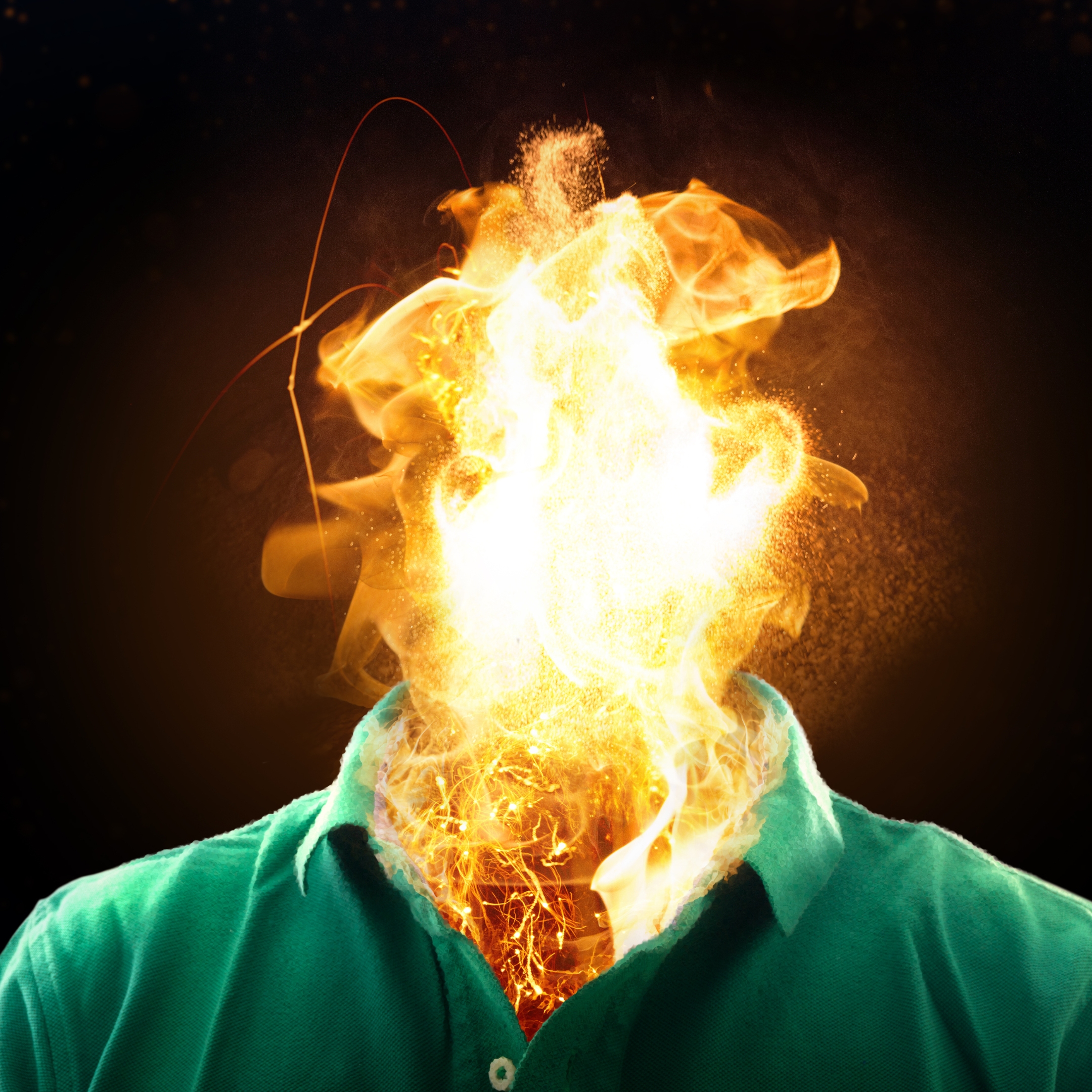 <p>to feel burned out</p>